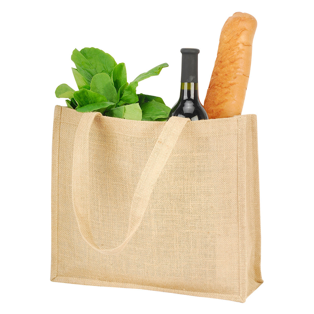CALCUTTA SHOULDER JUTE SHOPPER BAG