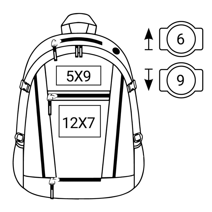 Indiana Student/Sports Rucksack 1295
