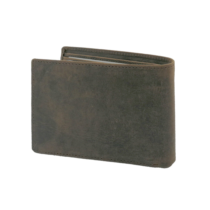 CRAZY HORSE leather wallet for men