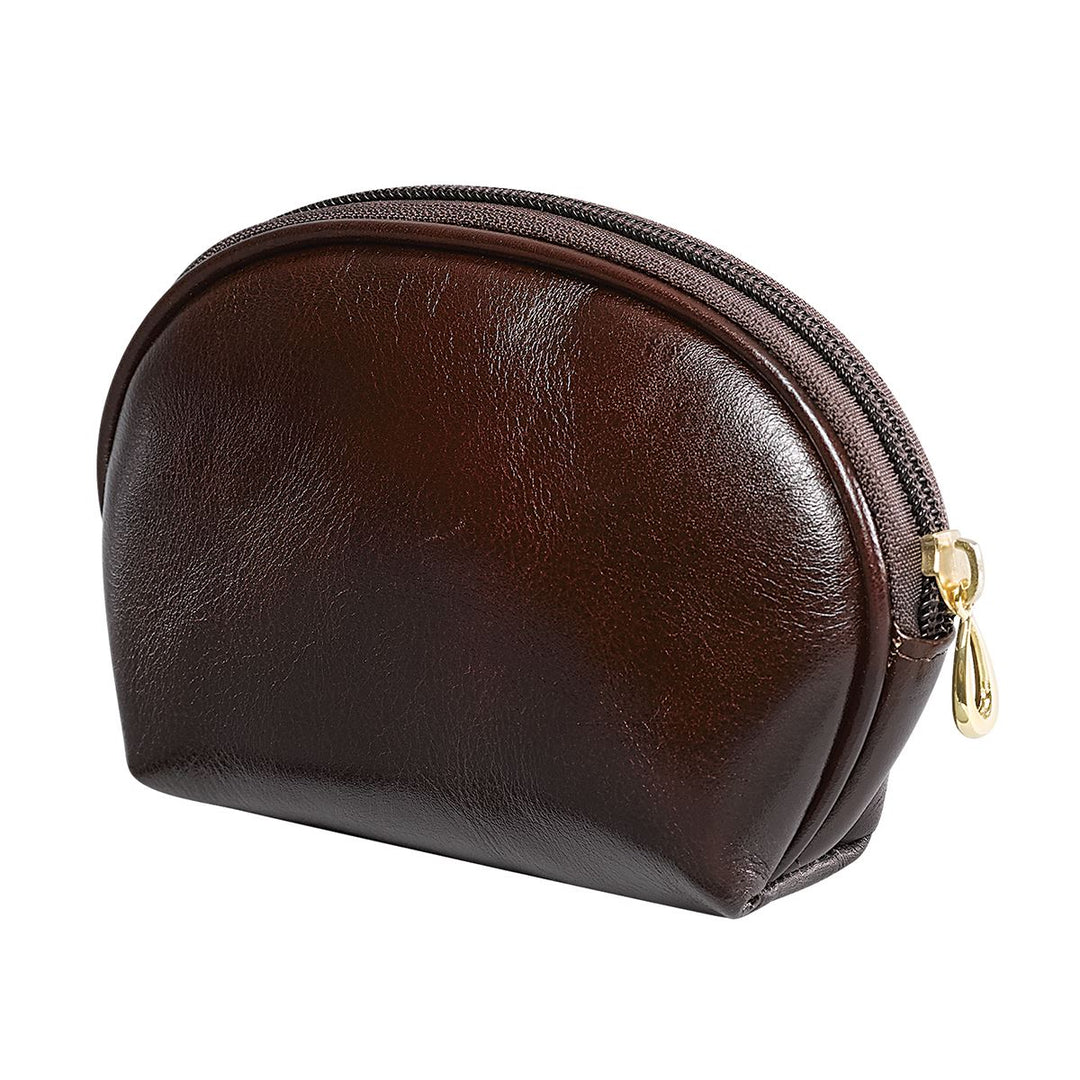 LEATHER COSMETICS BAG