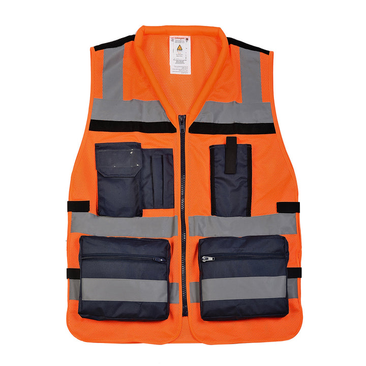 HI-VIS MESH WORK VEST