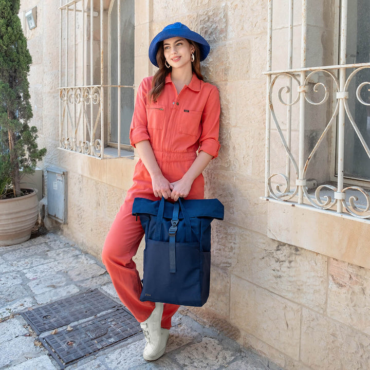 Ruby Roll-Up Laptop Backpack