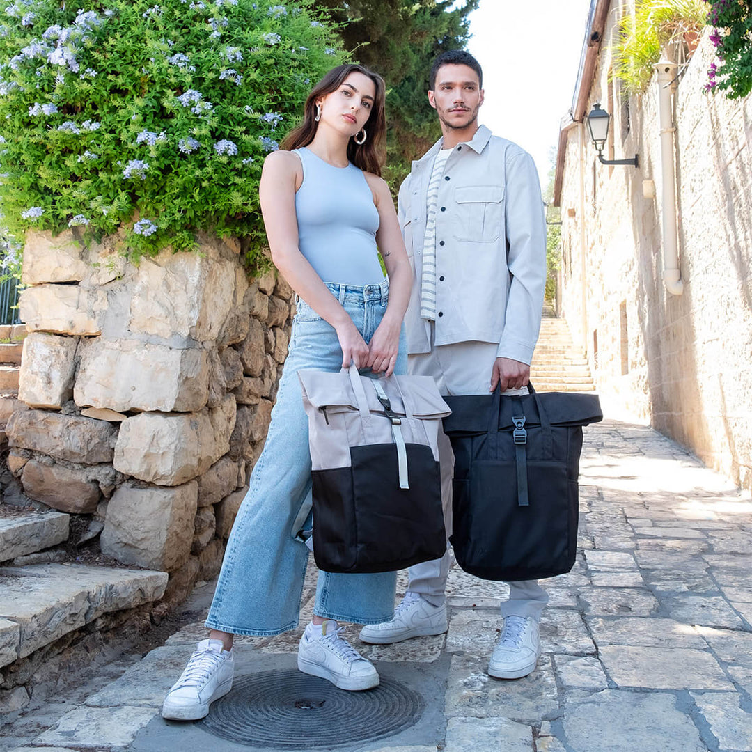 Ruby Roll-Up Laptop Backpack